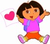 Pinta con Dora la Exploradora y Diego
