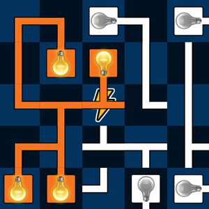 juego de encender todas las bombillas del circuito