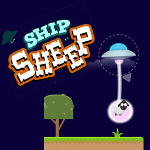 Ship the Sheep, abducir las ovejas, juego divertido online