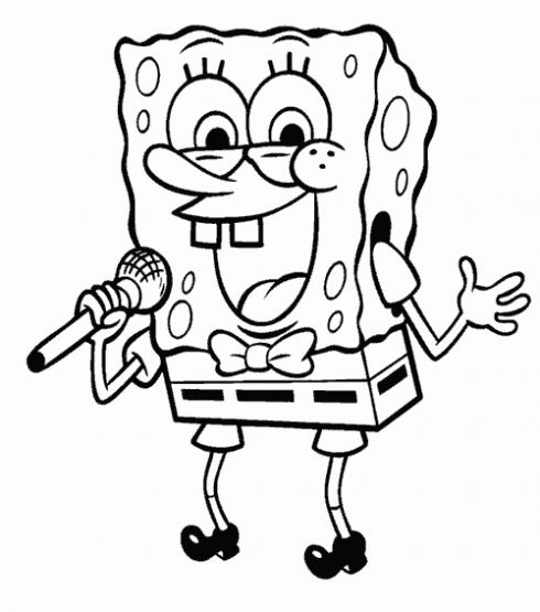 Dibujos De Bob Esponja Para Colorear Juegos Cokitos