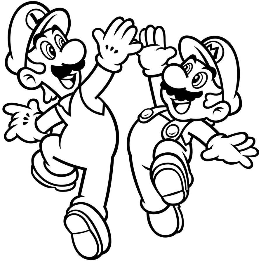 Dibujos De Mario Bros Para Colorear Juegos Cokitos