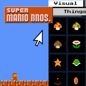 juego super mario maker para editar los mapas y niveles