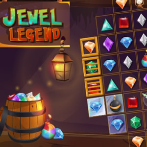 Juego de Jewel Legend, gemas y diamantes