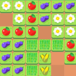 puzzle de tetris en la granja para niños