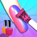 NAIL SALON 3D: Pintar Uñas