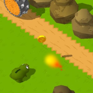 frogger 3D juego de cruzar la carretera y recoger monedas