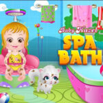 SPA BATH: Baby Hazel en la bañera