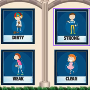 juego de los opuestos en inglés