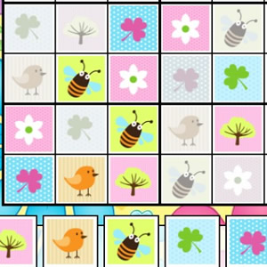 sudoku online con dibujos de primavera para niños