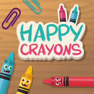 happy crayons: pinturas mágicas online