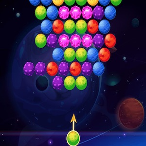 bubble shooter planets