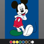 Colorear a Mickey Mouse