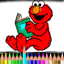 Colorear a Elmo en 