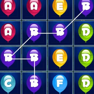 juego de conectar letras iguales online
