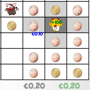 juego de sumar euros y recoger monedas online