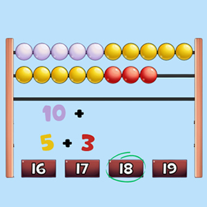 ábaco virtual interactivo para niños