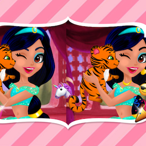 juego de diferencias con princesas