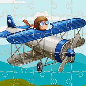 rompecabezas de aviones online para niños