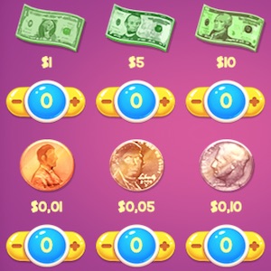 juego de dar el cambio en inglés