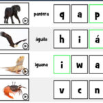 Iniciales de Nombres de Animales en Español