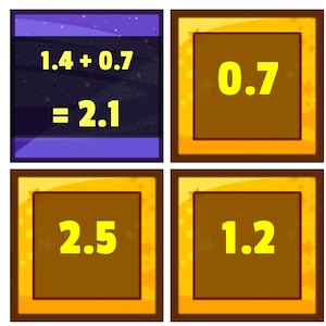 juego de problemas de cálculo matemático