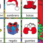 Tarjetas de Vocabulario de Navidad