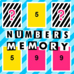 MEMORAMA DE NÚMEROS: Numbers Memory