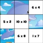 PUZZLES ROMPECABEZAS de Tablas de Multiplicar