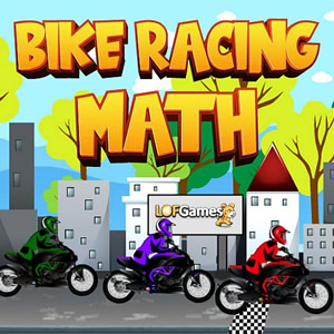 juego de carrera de sumas en moto online