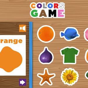 juego de reconocer colores en inglés
