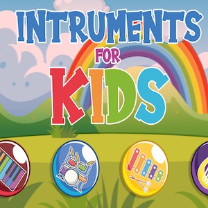 juego de instrumentos musicales para niños