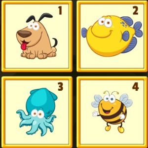 juego memorizar animales en orden visualmente