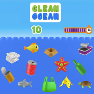 juego clean ocean limpiar el mar para niños