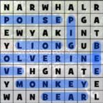 Sopa de Letras Animales en Inglés