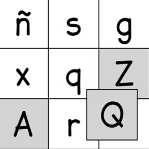 juego de mayúsculas y minúsculas