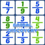NÚMEROS FRACCIONARIOS: Completar la Unidad – ANIMAL DISCOVERY