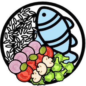 juego de comida saludable
