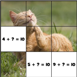 juego de sumas incompletas