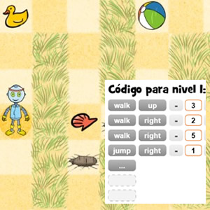 juego de programar a Blinky en verano