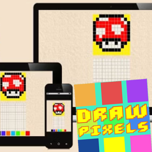 juego de draw pixels
