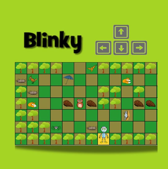 blinky en otoño
