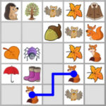 LINKS EN OTOÑO: Juego de Conectar Iguales