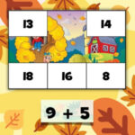 SUMAS FÁCILES de OTOÑO: Puzzle Matemático