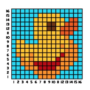 mosaicos de animales para colorear
