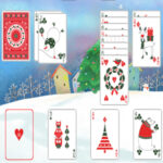 SOLITARIO con Cartas de Navidad