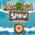Adán y Eva Snow Christmas Edition