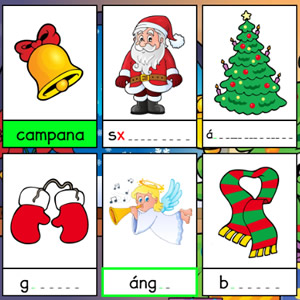 juego teclado en navidad
