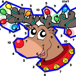 juego matemático de navidad
