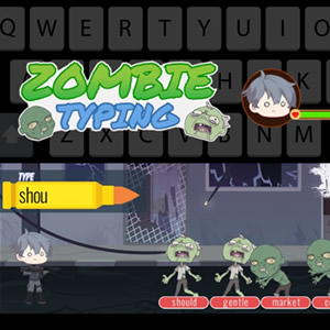 teclado de zombies
