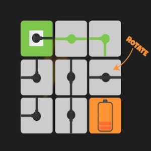 juego conectar circuito